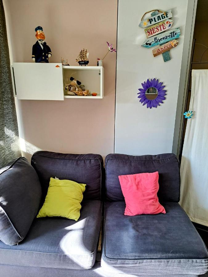 32M² Terrasse Plage Cap D'Agde Apartment Luaran gambar